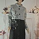 Knitted coat, demi-season, ,54-56, , p, Coats, Gryazi,  Фото №1