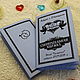 The passbook for the newlyweds. Wedding Cards. Dobromaster l Originalnye podarki. Интернет-магазин Ярмарка Мастеров.  Фото №2