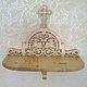 Полка для икон одноярусная. Полки. Виталий Woodwork Fretsaw. Ярмарка Мастеров.  Фото №4