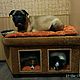 Interior kennel for three dogs. House for dogs order, Pet House, Ekaterinburg,  Фото №1