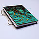 Copy of Copy of Copy of Sketchbook A6 wood cover "Lilys". Sketchbooks. EVAG. My Livemaster. Фото №4