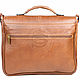 Order Leather briefcase 'Sorbonne' light brown. Russian leather Guild. Livemaster. . Brief case Фото №3
