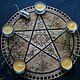 Ritual Board ' Pentagram'. Ritual attributes. siladrevnih (SilaDrevnih). Online shopping on My Livemaster.  Фото №2