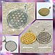 Flower of Life with stones (25 mm and 40 mm). Amulet. simvol-solnca. My Livemaster. Фото №4