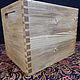 Order Storage box with slotted handle. P&S. Livemaster. . Crates Фото №3