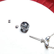 Украшения handmade. Livemaster - original item Transformer pendant with diamond 7.05 ct buy. Handmade.