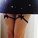 Order Flirty garters on legs, accessory on legs. La Mia Ragazza. Livemaster. . Garters Фото №3