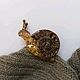 Snail. Brooches. Ekaterina Panfilova. Online shopping on My Livemaster.  Фото №2