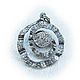 Silver spiral with amethyst. Pendants. BOR.N | avtorskoe serebro. Online shopping on My Livemaster.  Фото №2