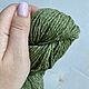 Пряжа Nua Worsted цвет 9901 зеленый, 100м/50г. Пряжа. Nunomoory. Интернет-магазин Ярмарка Мастеров.  Фото №2
