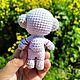 Заказать Вязаная игрушка Космонавт. Вязаные игрушки, амигуруми ToysbyKrOks. Ярмарка Мастеров. . Мягкие игрушки Фото №3