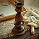 Candlesticks, wooden, for thin candles, Candlesticks, Novosibirsk,  Фото №1