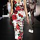 Ткань атласная вискоза кади Dolce&Gabbana. Ткани. Shelkovaya-kukla-. Интернет-магазин Ярмарка Мастеров.  Фото №2