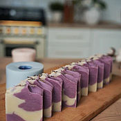 Косметика ручной работы handmade. Livemaster - original item Natural lavender soap.. Handmade.