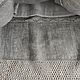 Women's long linen skirt with lace gray. Skirts. ZanKa. My Livemaster. Фото №4