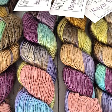Пряжа:  Artyarns Regal Silk (США)