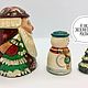 Заказать Дед Мороз «матрёшка» №6. matreshka.sp. Ярмарка Мастеров. . Дед Мороз и Снегурочка Фото №3