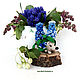Handmade toys. Muscari! Collection ' Flower hedgehogs!'. Amigurumi dolls and toys. Cross stitch and beads!. My Livemaster. Фото №5