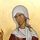 DIMENSIONAL ICON OF XENIA the Blessed. Saint Xenia. Icons. Icon_svyatyobraz Anna. My Livemaster. Фото №5