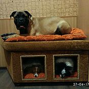 Зоотовары handmade. Livemaster - original item Interior kennel for three dogs. House for dogs order.. Handmade.