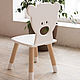 Детский стол со стулом Мишка. Мебель для детской. Kacheli. Ярмарка Мастеров.  Фото №4