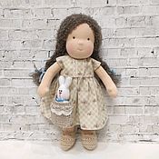 интерьерная кукла в стиле тильда,Лиза