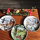 Decorative plates, 'Forest guests', Wedgwood, England, Decorative vintage plates, Arnhem,  Фото №1