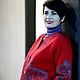 Жакет Red Etro,в наличии. Жакеты. Дизайнерский эксклюзив от Ирины Федотовой.. Ярмарка Мастеров.  Фото №6