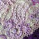 Elegant dress,, Lavender ' for girls crochet, Irish lace. Dresses. Valerie (crocheting ). My Livemaster. Фото №6