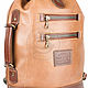 Leather backpack 'Sasha' brown, Backpacks, St. Petersburg,  Фото №1