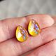  2 шт. Light Smoked Topaz стекло К9 14х10 мм Арт. 0018, 0005, Кристаллы, Ростов-на-Дону,  Фото №1