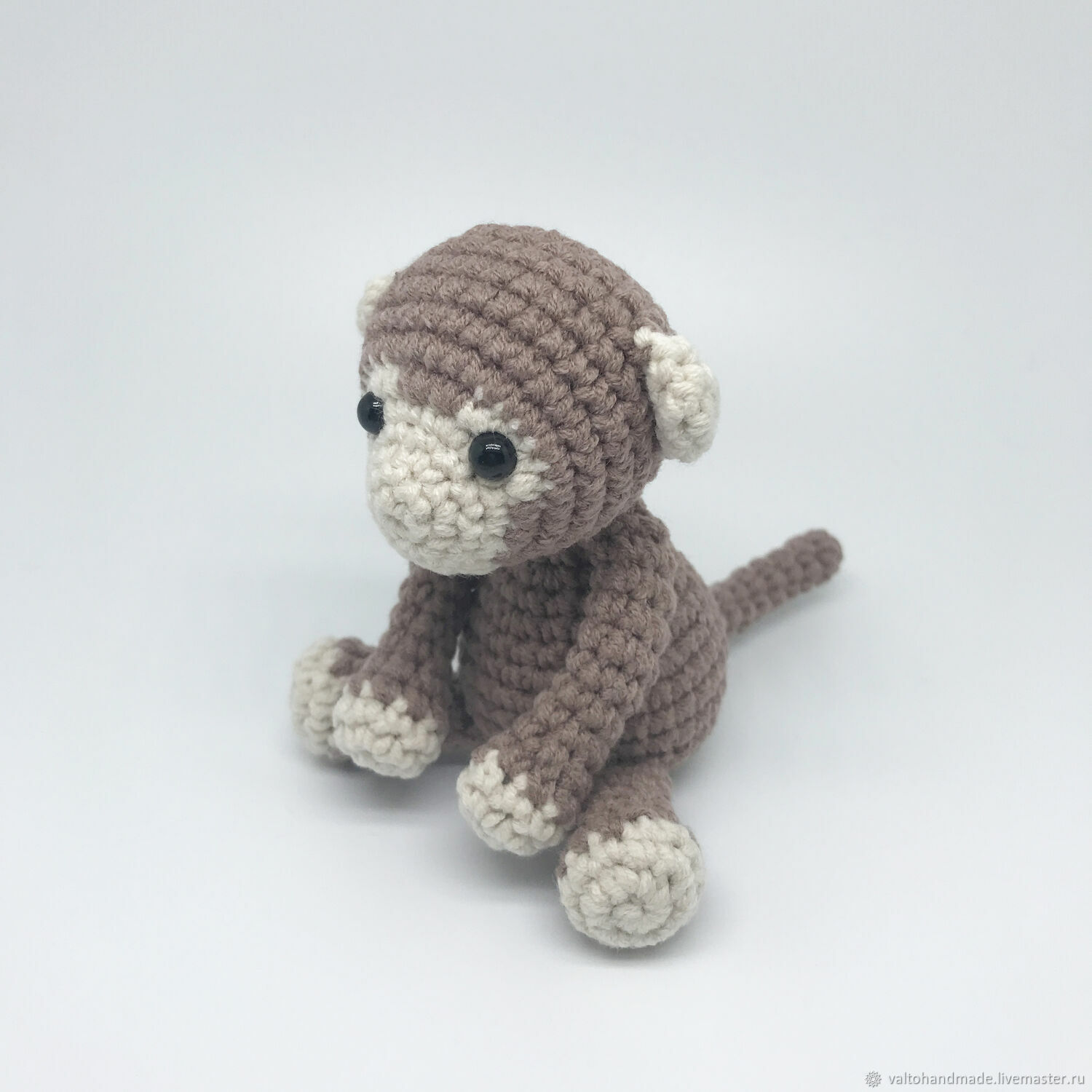 Вязаная обезьянка схема крючком | Hi Amigurumi