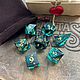 Заказать Дайсы, кубики ручной работы для DnD (Dungeons and Dragons) Elven Gem. Fantasy Minis. Ярмарка Мастеров. . Фишки и кости Фото №3