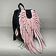 Women's leather backpack 'Angel Wings'. Backpacks. Lyurom Studio. Online shopping on My Livemaster.  Фото №2