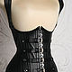 Заказать  Кожаная корсетная жилетка. NICKL corsets. Ярмарка Мастеров. . Корсеты Фото №3