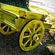 Заказать Деревянная двухколёсная повозка арба. Wooden116Art. Ярмарка Мастеров. . Колодцы Фото №3