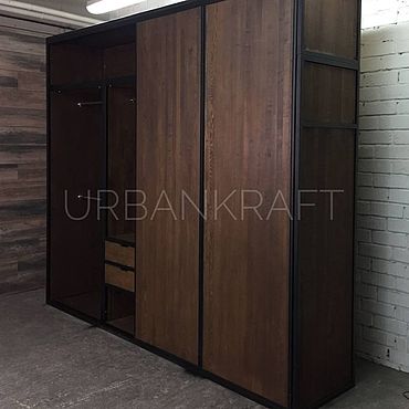 Шкафы: Шкаф-купе из дерева. Urban Craft/Городское Ремесло. Мебель ручной работы - Ярмарка Мастеров Мебель ручной работы. Ярмарка Мастеров - ручная работа Шкафы: Шкаф-купе из дерева. Handmade.