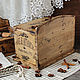 Hlebnitsa en madera de cedro con ropa meshochkom 'Pan Altamura'. The bins. painting and decoupage from Marina (sovaj). Ярмарка Мастеров.  Фото №5