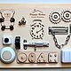Бизиборд для детей из массива сосны мини. Бизиборды. Happy Home Family Workshop. Интернет-магазин Ярмарка Мастеров.  Фото №2