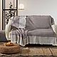 Заказать Стильный плед из хлопка 220*220, пудра. TES`DECOR. Ярмарка Мастеров. . Пледы Фото №3