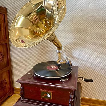 Граммофон His master’s voice. . Дизайн и реклама ручной работы - Ярмарка Мастеров Дизайн и реклама ручной работы. Ярмарка Мастеров - ручная работа Граммофон His master’s voice. Handmade.