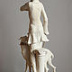 Винтаж: Леди с борзой Giuseppe Armani Florence статуэтка Capodimonte 0195F. Статуэтки винтажные. Kunst Galerie. Интернет-магазин Ярмарка Мастеров.  Фото №2