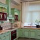 Кухня мебель "Мятный каприз". Кухонная мебель. мебель БОТАНИК (мастерская). Интернет-магазин Ярмарка Мастеров.  Фото №2