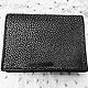 Business card holder - purse, made of polished sea stingray leather. Business card holders. SHOES&BAGS. My Livemaster. Фото №5