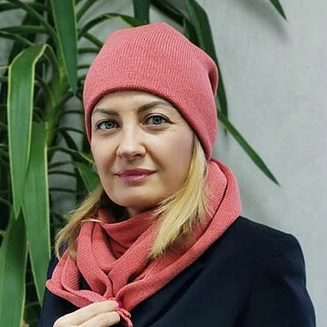Аксессуары ручной работы. Ярмарка Мастеров - ручная работа Комплект шапка с косынкой из итальянского мериноса. Handmade.