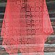 Coral Reef shawl openwork knitted linen. Wraps. Bright Shawls by BorchankaZL. My Livemaster. Фото №5