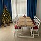 Заказать Обеденный стол в стиле лофт из массива сосны KITCHEN T-E -1. Мастерская LOFT. Ярмарка Мастеров. . Столы Фото №3