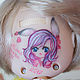 Blythe custom "Funny Bunny girl" (TBL middie doll). Кукла Кастом. Светлана Черн (SvetlanaChern). Ярмарка Мастеров.  Фото №6