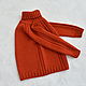 Children's knitted sweater with a high collar. Merino 100%. Sweaters and jumpers. Olgamusinaekb. My Livemaster. Фото №4