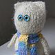 Кошечка Голубоглазка вязаная игрушка ручной работы. Амигуруми куклы и игрушки. Наталья С. (Nchub). Ярмарка Мастеров.  Фото №4